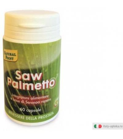 saw palmetto integratore alimentare studiato specificamente per l'uomo a base di estratto di frutti di