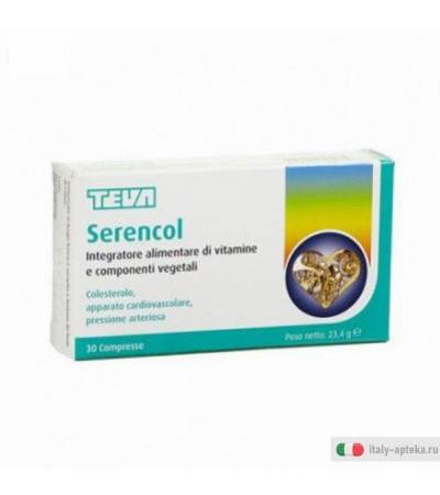 serencol integratore alimentare di vitamine e componenti vegetali.