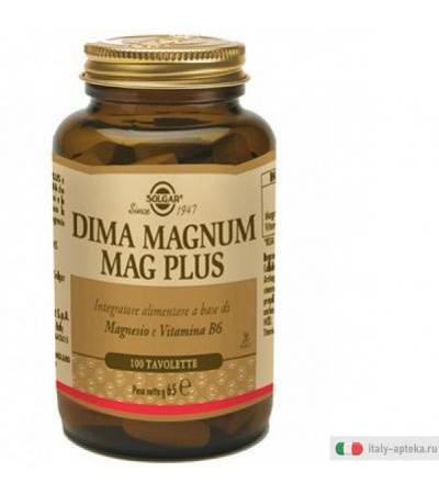 Solgar - Magnesio con La Vitamina B6 - 100 Ridurre in pani