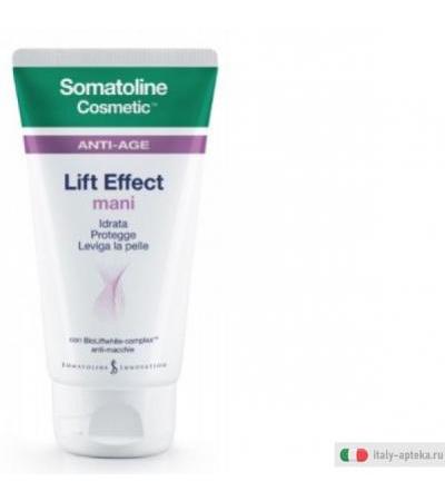 Somatoline Cosmetic Lift Effect Antiage Trattamento Mani Antietà 75 ml