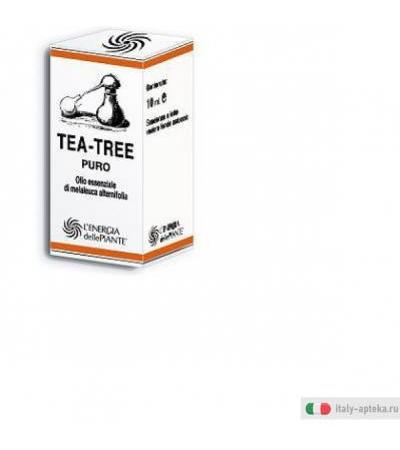 tea - tree olio essenziale di melaleuca alternifolia, efficace antisettico a largo spettro,