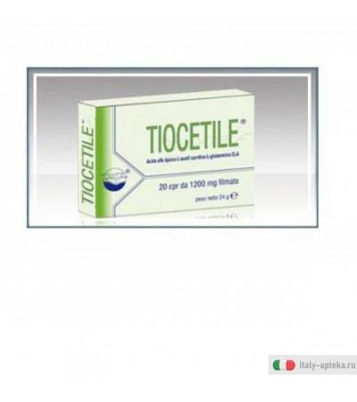 tiocetile acido alfa lipoico l-acetil carnitina l-glutammina cla