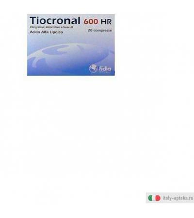 tiocronal 600 hr indicazioni