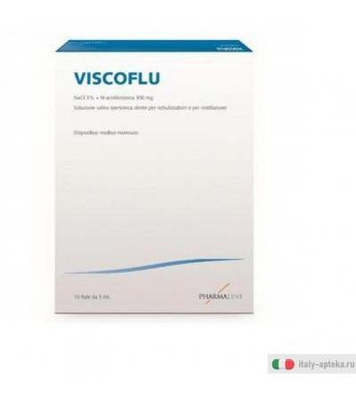 viscoflu soluzione saline ipertonica sterile per nebulizzatore e per instillazione