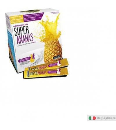 Zuccari - Super Ananas Integratore Alimentare per Il Peso - 30 Bustine