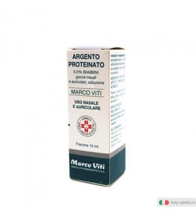 Argento Proteinato0,5% 10ml