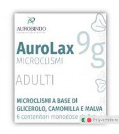 Aurolax Microclismi Adulti 6pz