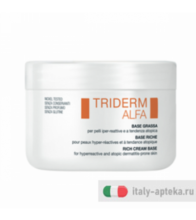 Bionike Triderm Alfa Base grassa 500ml