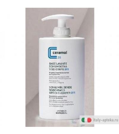 Ceramol Base lavante schiumogena viso-corpo 400 ml