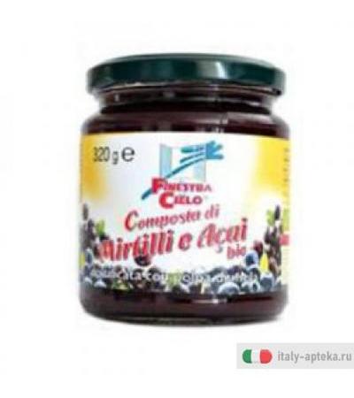 Composta di Mirtillo/acai Bio