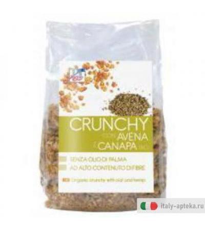Crunchy C/avena/canapa Bio375g