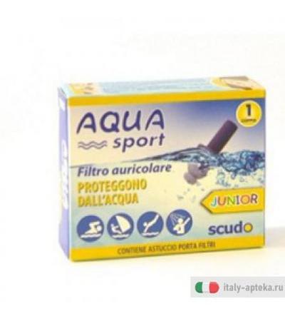 Earplug Scudo Aquasport Jun 2p