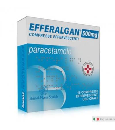 Efferalgan16 compresse Effervescenti 500 mg
