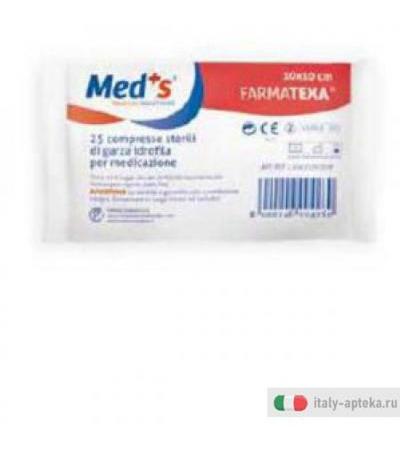 Garza Meds 12/8 10x10cm 25pz