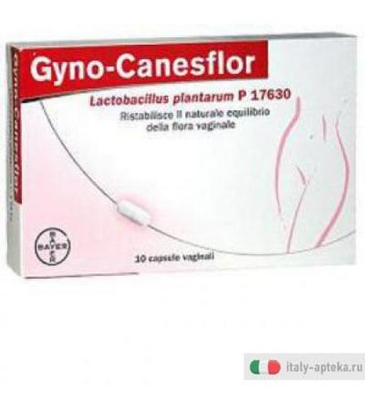 Gynocanesflor 10cps Vaginali