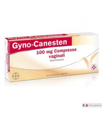 Gynocanesten12 compresse vaginali 100mg