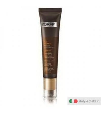 Korff Sun Secret Crema Spf50+ sensorial matt