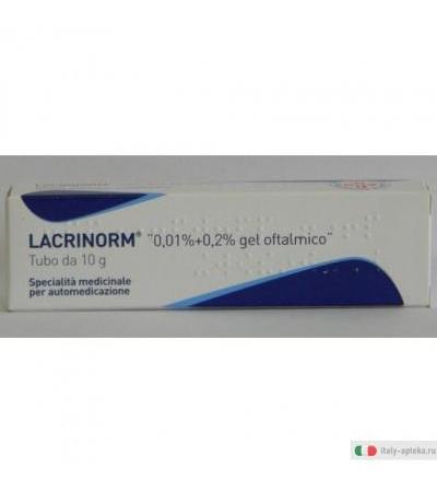 Lacrinorm gel Oftalmico 10g 0,01%