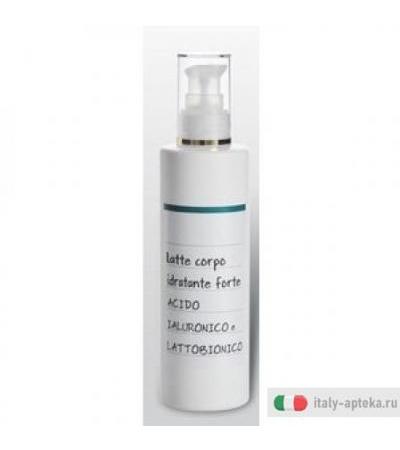 Latte corpo Idratante forte con acido ialuronico 250ML