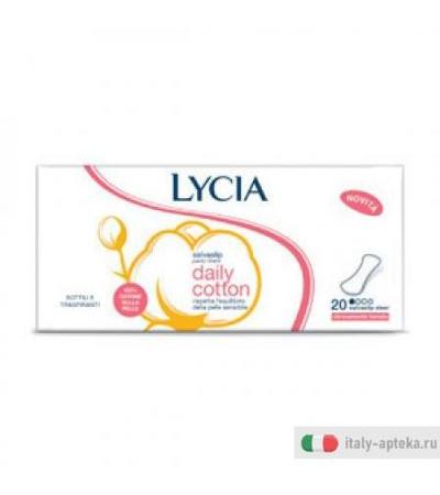 Lycia Cotone Salvaslip 20pz