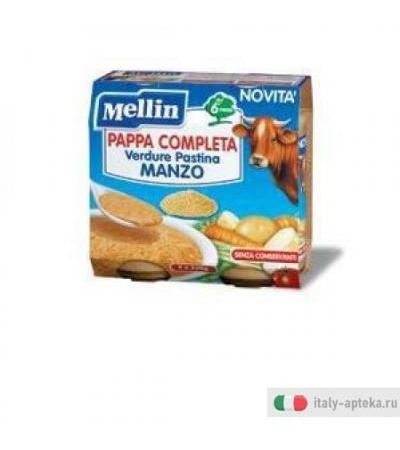 Mellin Pappa Compl Manzo2x250g