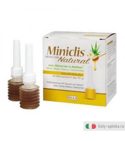 Miniclis Natural Md Ad 6pz