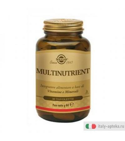 Multinutrient Solgar 30 tavolette
