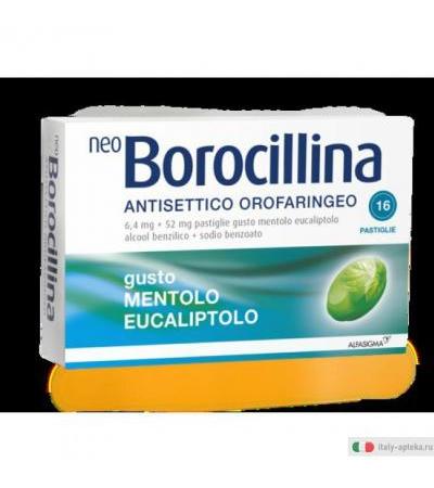 Neoborocillina 16 pastiglie Menta
