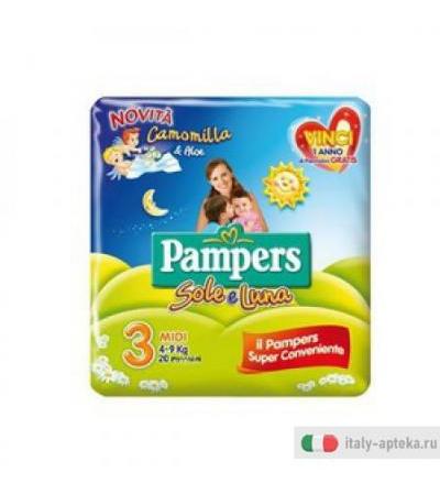 Pampers Sole&Luna Flash Midi20