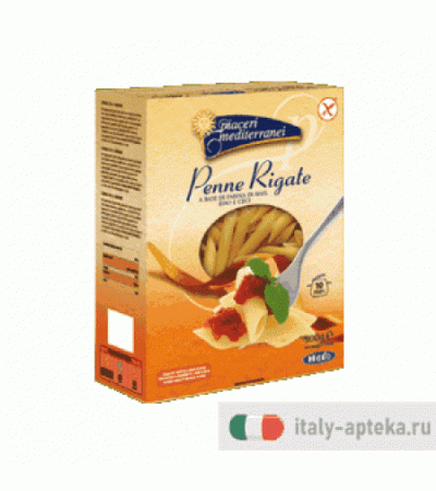 Piaceri mediterranei Pasta al mais Penne Rigate