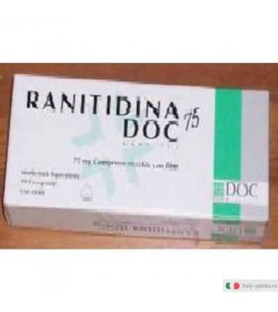Ranitidina Doc Generici 10cpr Rivestite 75mg