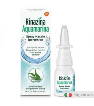 Rinazina Acquamarina Soluzione Nasale ipetonica 20 ml