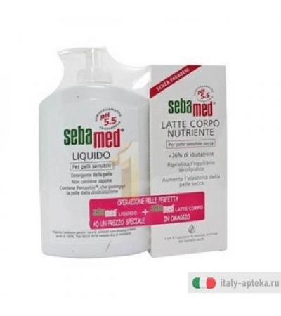 Sebamed Liq400ml+latt Crp180ml
