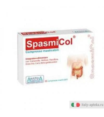 Spasmicol 30cpr Mastic 500mg