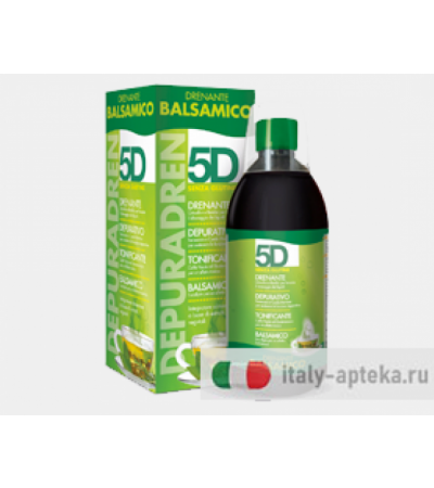 5D Depuradren drenante balsamico senza glutine 500ml