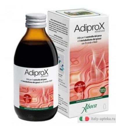 Aboca Adiprox Advanced Concentrato Fluido utile per il peso corporeo 325g
