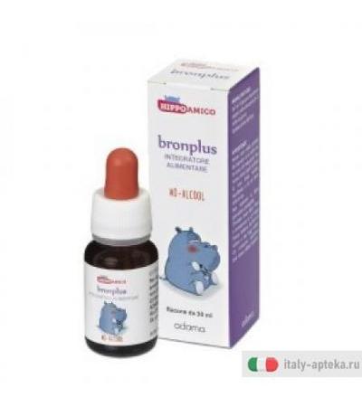 Adama Eie Bronplus Gtt 30 ML integratore alimentare vie respiratorie