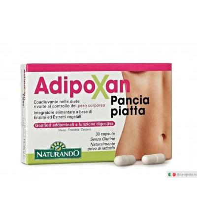 Adipoxan Pancia Piatta integratore alimentare per il controllo del peso corporeo 30 capsule