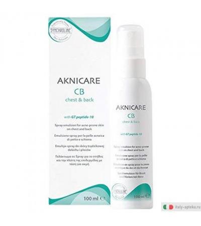 AKNICARE CB Chest & Back emulsione spray per acne 100 ml