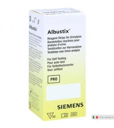 Albustix 2872C Strisce reattive per urina 50 pezzi