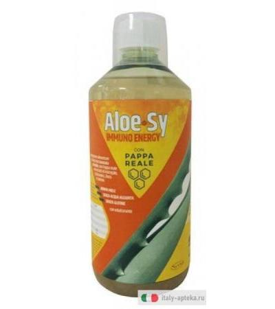 Aloe-Sy Immuno Energy Con Pappa Reale Integratore di Aloe Vera 1000ml