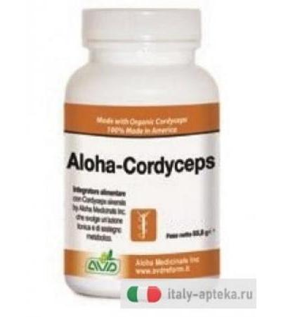 Aloha-Cordyceps integratore alimentare da 30 capsule