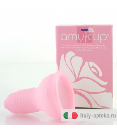 AmyCup Coppetta mestruale pink singola Small