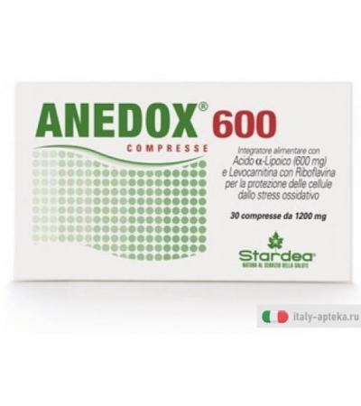 Anedox 600 stress ossidativo 30 compresse