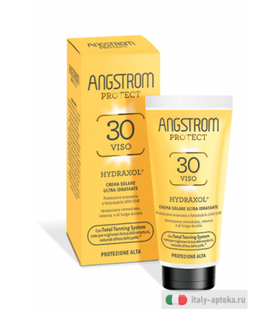 Angstrom Protect Hydraxol SPF30 Viso Crema solare ultra idratante 50ml