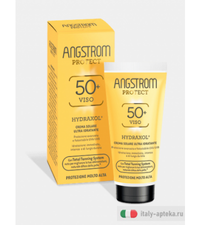 Angstrom Protect Hydraxol SPF50+ Viso Crema solare ultra idratante 50ml