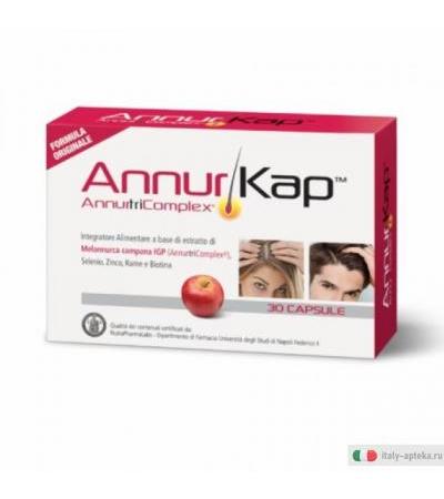 AnnurKap utile per il mantenimento dei capelli normali 30 capsule