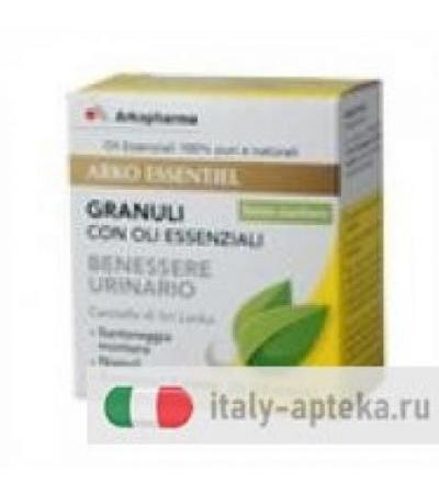 Arko Essentiel granuli con oli essenziali benessere urinario 20 granuli