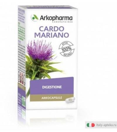 Arkocapsule Cardo Mariano epatoprotettore 45 capsule