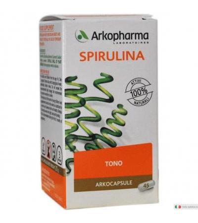 Arkocapsule Spirulina Bio utile per gli sportivi 45 capsule